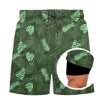 Lollipie Mens Swimming Trunks with Compression Liner Swim Shorts 7 inch Quick Dry Bathing Suit Anti Chafe Boardshorts