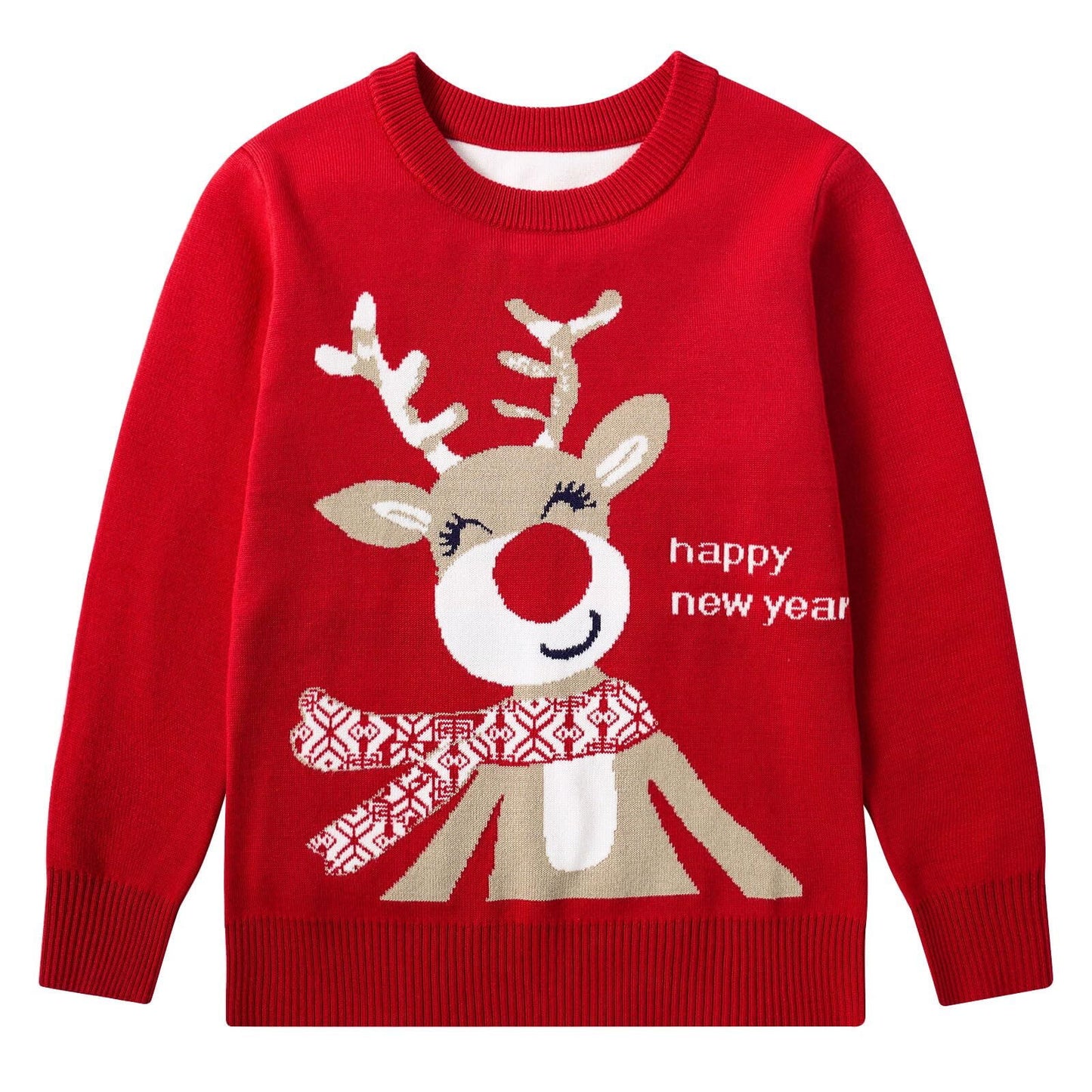 Lollipie Kids Christmas Sweater for Toddler Girls Boys Holiday Pullover Sweatshirts Top