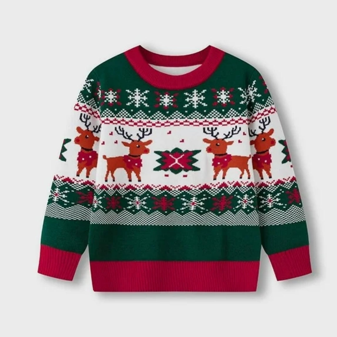 Lollipie Kids Christmas Sweater for Toddler Girls Boys Holiday Pullover Sweatshirts Top