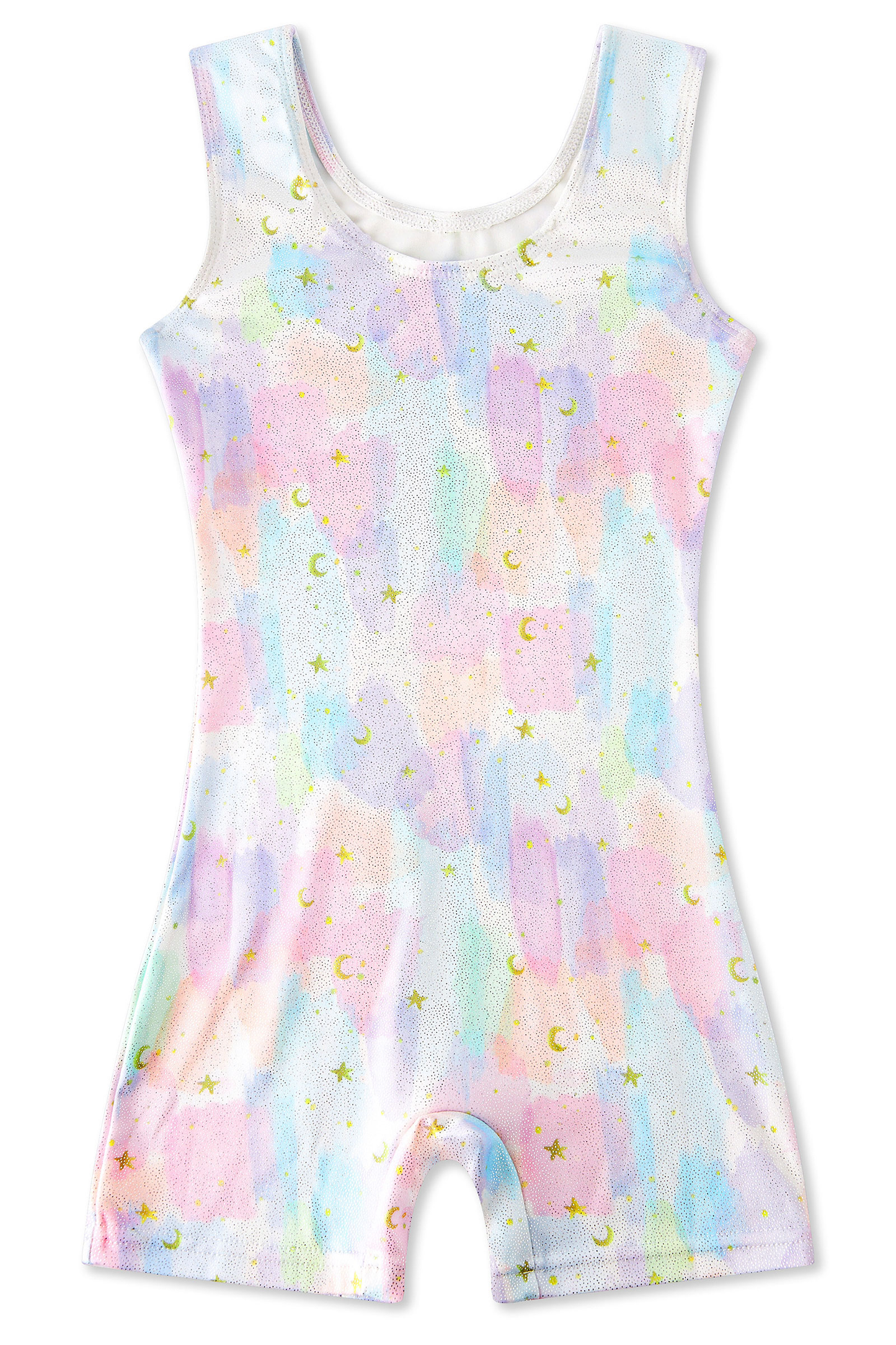 Aideaone Girls Gymnastics Leotards Toddler Unitard Biketard Clothes Cute Kid Dance Outfit 2-10T