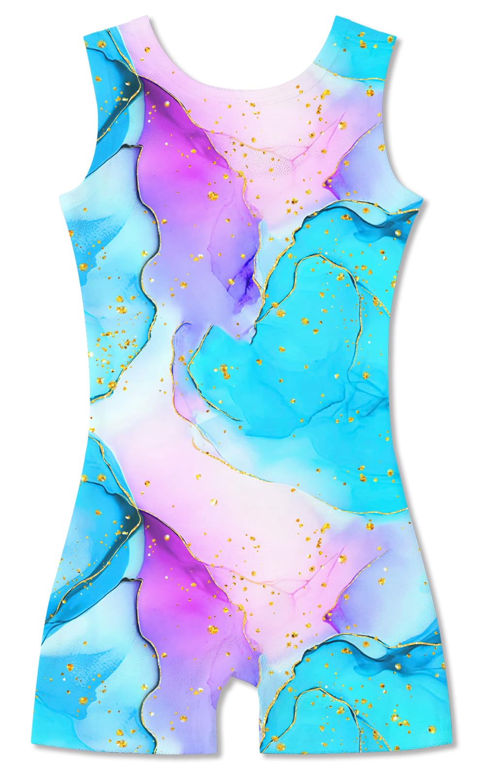 Aideaone Girls Gymnastics Leotards Toddler Unitard Biketard Clothes Cute Kid Dance Outfit 2-10T