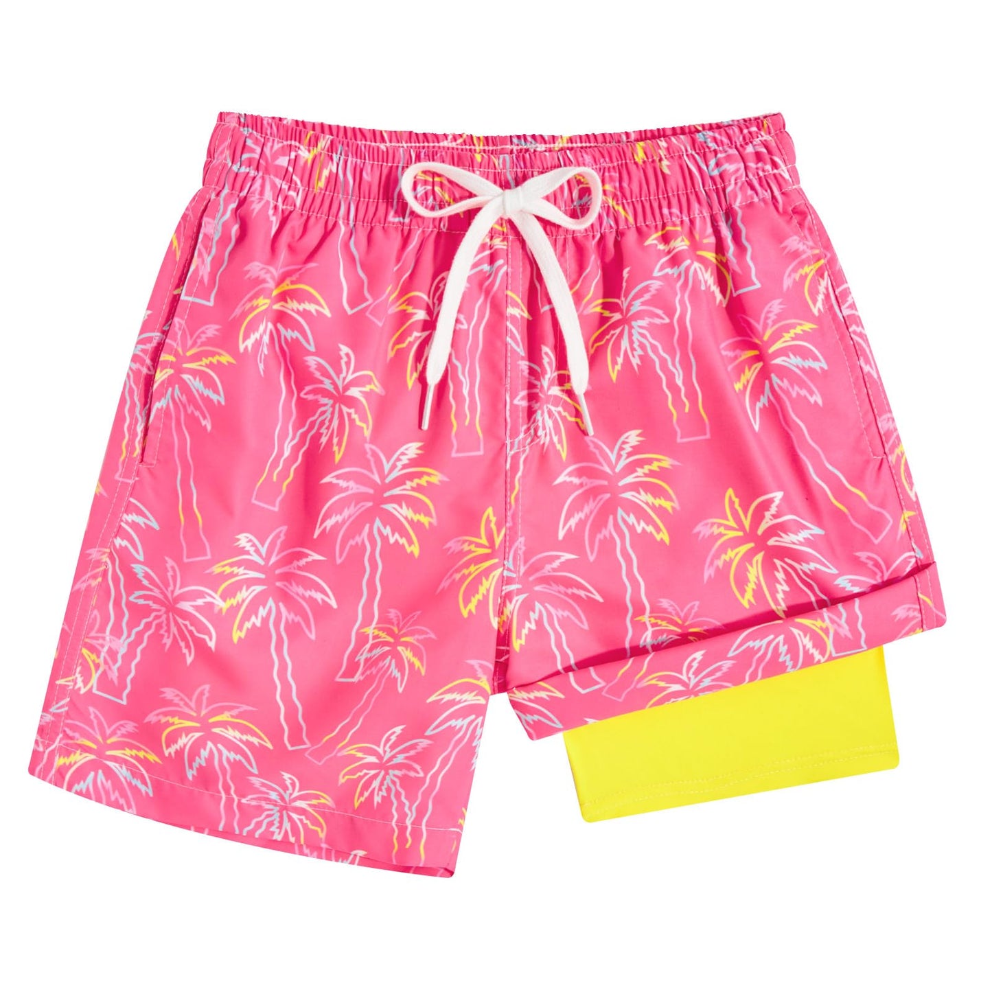 Lollipie Boys Swim Trunks Compression Liner Swim Shorts