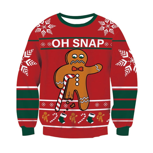 Lollipie Mens Ugly Christmas Sweaters Soft Graphic Pullover Long Sleeve Knitted Sweaters for Christmas Party & Holiday Sweater